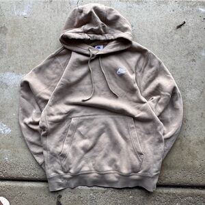Nike beige hoodie